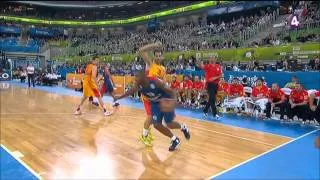 France Vs Spain FIBA EuroBASKET 2013 SemiFinal 1st Quarter HD