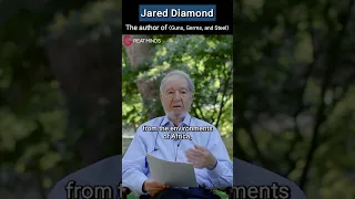 #shorts Jared Diamond | Why Didn't Every Society Develop Guns, Germs, and Steel? | GREAT MINDS