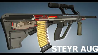 How a Steyr AUG Bullpup Rifle Works