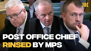 Just MPs hammering Post Office boss over Horizon scandal in Select Committee grilling