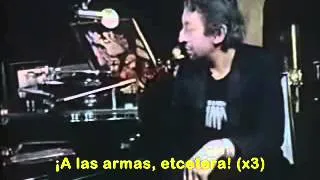 Serge Gainsbourg - Aux armes et caetera subtitulada en español