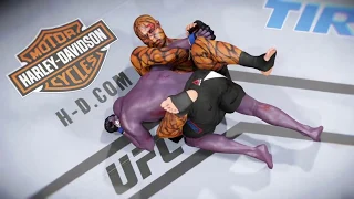 Thing vs. Thanos (EA Sports UFC 2) - CPU vs. CPU - Crazy UFC 👊🤪