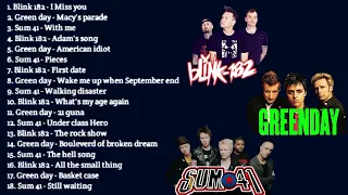 Greatest Hits - Pop and Punk | Blink 182, Green Day, Sum 41