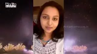 Saravanan Meenakshi Aishwarya / Actress Dhivya | 2015 Deepavali Wishes | Media Directory