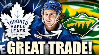 THE MINNESOTA WILD JUST GOT A GREAT PROSPECT FROM TORONTO… (MAPLE LEAFS TRADE DMITRI OVCHINNIKOV)