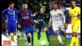 Crazy Football skills #1 – 2018 ● Neymar ● Messi ● Ronaldo ●dybala ● Mbappe ● Hazad ● and more