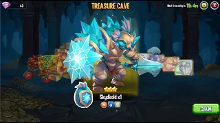 Monster Legends Skydkold level 130 Treasure Cave Free