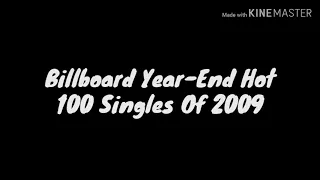 Billboard Year-End Hot 100 Singles Of 2009