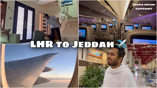 Lahore to Jeddah ✈️❤️ | Saudia Airline experience