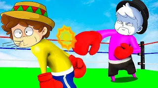 ¡NUNCA LUCHES con SILVIOGAMER de PLASTILINA! 🥊😂 GANG BEASTS con SILVIOGAMER PANCRACIO y SOYDANY