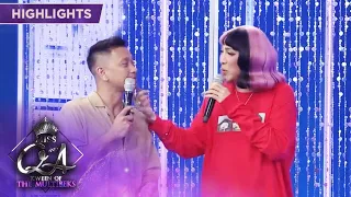 Vice looks at how smooth Jhong's face is | Miss Q and A: Kween of the Multibeks