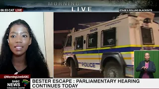 Thabo Bester saga I Parliamentary hearing continues today