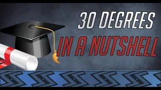 30 university degrees described in 1 sentence