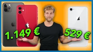 iPhone 11 vs. iPhone 11 Pro vs. iPhone 8 - Was lohnt sich mehr?