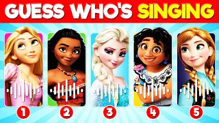 Guess Who's Singing 🎶 | Disney Song Quiz Challenge