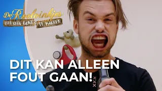 Dave en Donny 'aan het werk' in HONDEN TRIMSALON! 🤣 | De Roelvinkjes #AFL7