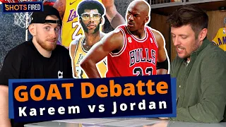 GOAT DEBATTE 2.0 | Jordan vs Kareem | SHOTS FIRED C-Bas & KobeBjoern