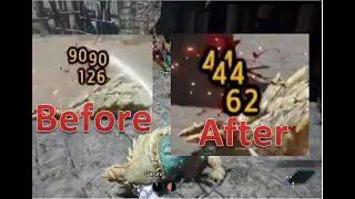 NERF Long Sword - Before vs After Update || Monster Hunter Rise Sunbreak