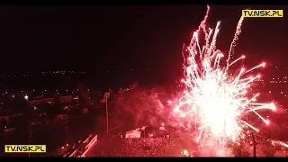 tv.nsk.pl 2019-06-15 Pokaz fajerwerków podczas obchodów XX Dni Nowego Dworu Mazowieckiego