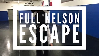 Self defense technique that ANYONE can use! (Full Nelson Escape)