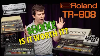 Vintage: Is It Worth It? Roland TR-808 Analog Drum Machine vs CR8000 vs TR606 vs Behringer RD8