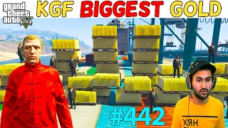 KGF BIGGEST GOLD SHIPMENT DESTROYED GTA 5 | GTA5 GAMEPLAY #442