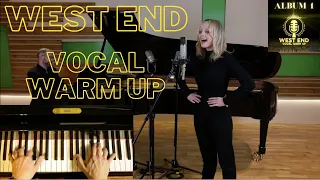 WEST END VOCAL WARM UP! HALEY FLAHERTY & CHRIS HATT Vocal Exercises Mezzo