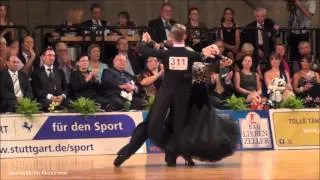 GOC 2012 - GrandSlam Standard - solo English Waltz - Dmitry Zharkov & Olga Kulikova