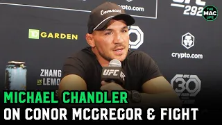 Michael Chandler on Conor McGregor/USADA: "Are we splitting hairs with the whole 6 months thing?"