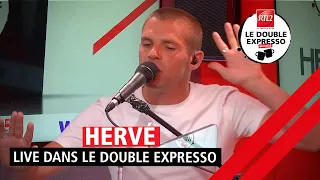 Hervé interprète "Monde Meilleur" en live dans Le Double Expresso RTL2 (27/08/21)