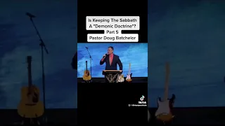 Is Keeping Sabbath A Demonic Doctrine?!?! (Doug Batchelor VS Greg Locke)