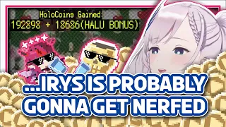 Reine tries the IRyS Coin-Farming Strat (HoloCure)