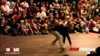 Thesis & Fanatic Vs Lagaet & Bruce Almighty - Quarter-final - Raw Circles 2012