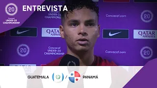 Campeonato Sub-20 de la Concacaf 2022 | Entrevista | Rodolfo Vega de Panamá