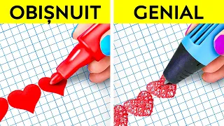 TRUCURI DE PICTURĂ ȘI DIY-URI PENTRU ORICE OCAZIE || Desenați ca niște profesioniști – 123 GO Like!