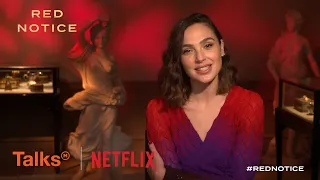 Talks Interview with Gal Gadot of Red Notice