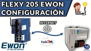 🔵✅ CONNECT TO A PLC FROM THE INTERNET // FLEXY 205 EWON