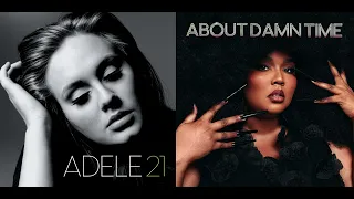 Lizzo - About Damn Time vs. Adele - Rolling in the Deep (MASHUP)