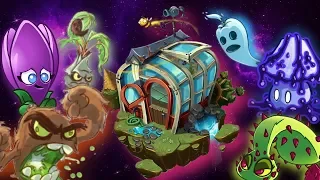 Plants vs Zombies 2 - Unused Plants, Worlds and Animations - Concepts