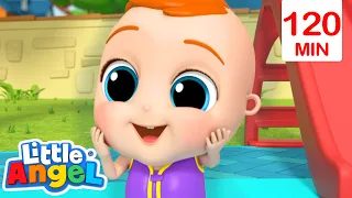 Baby John Learns To Swim!! 🏊 | LITTLE ANGEL | Kids TV Shows | Cartoons For Kids | Fun Anime