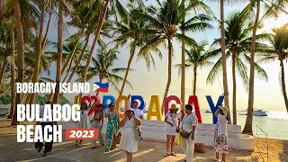 🇵🇭 [4K] What's New in Bulabog Beach, Boracay? | Walking Tour 2023 | Philippines