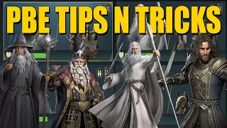 Lotr Rise To War Tips and Tricks To help You Fully Understand New PBE Server