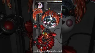 Taking off Scrap Baby's Face in FNAF The Glitched Attraction