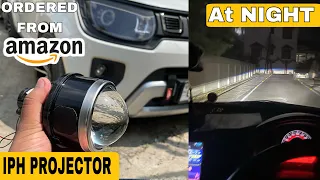 Upgrading my car through installing IPH projectors || Night Response ||