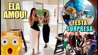 FIZ UMA FESTA SURPRESA PARA A MINHA MELHOR AMIGA!