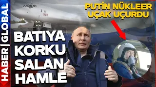 Yok Artık Putin! Nükleer Uçağı Hangardan Çıkardı 150 KM Uçurdu! Batıya 'Tu-160m' ile Gözdağı