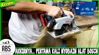 AKHIRNYA BOSCH POWERTOOLS - Nyobain Professional Cordless Brushless Circular Saw GKS 185 Li 18V