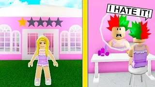 I Went To The WORST Rated HAIRDRESSER In Bloxburg! (Roblox)