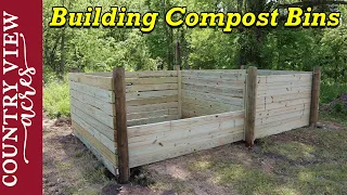 Building Compost Bins for Livestock Waste