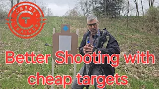 Improve your shooting with cheap targets